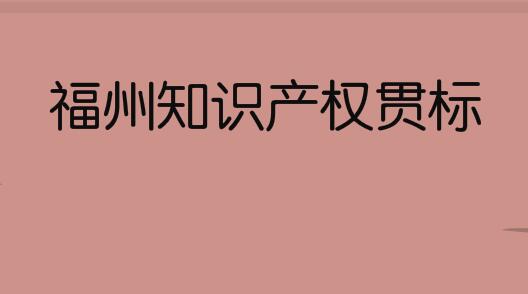 福州知识产权贯标的目的、好处及申报费用