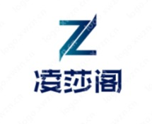 起名【凌莎阁】的logo设计案例赏析，很有意境美