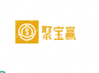 “ 聚宝赢”logo 设计赏析，适合金融行业