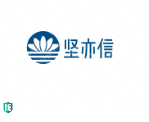 门窗幕墙的logo设计：坚亦信